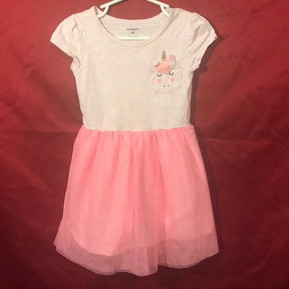 carter's unicorn dress